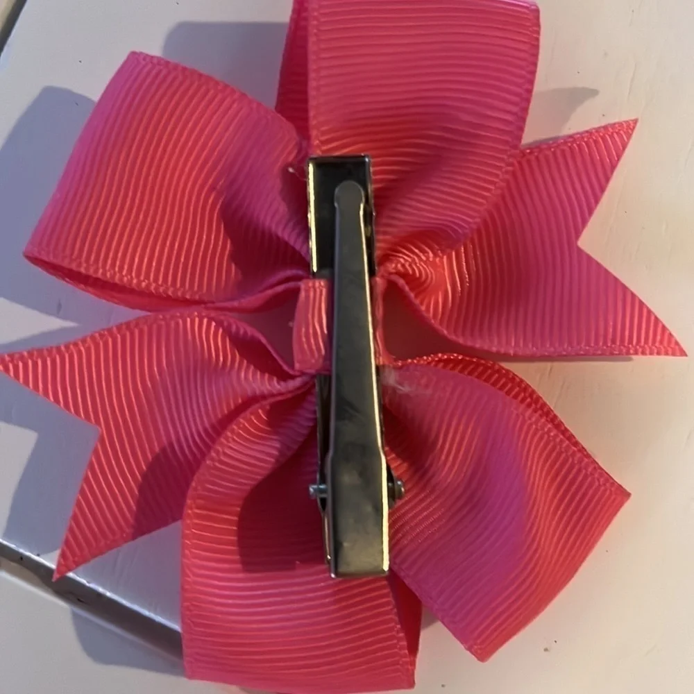 Kids / baby Hair bows - 3 inches long - Set of 10 - all different colors